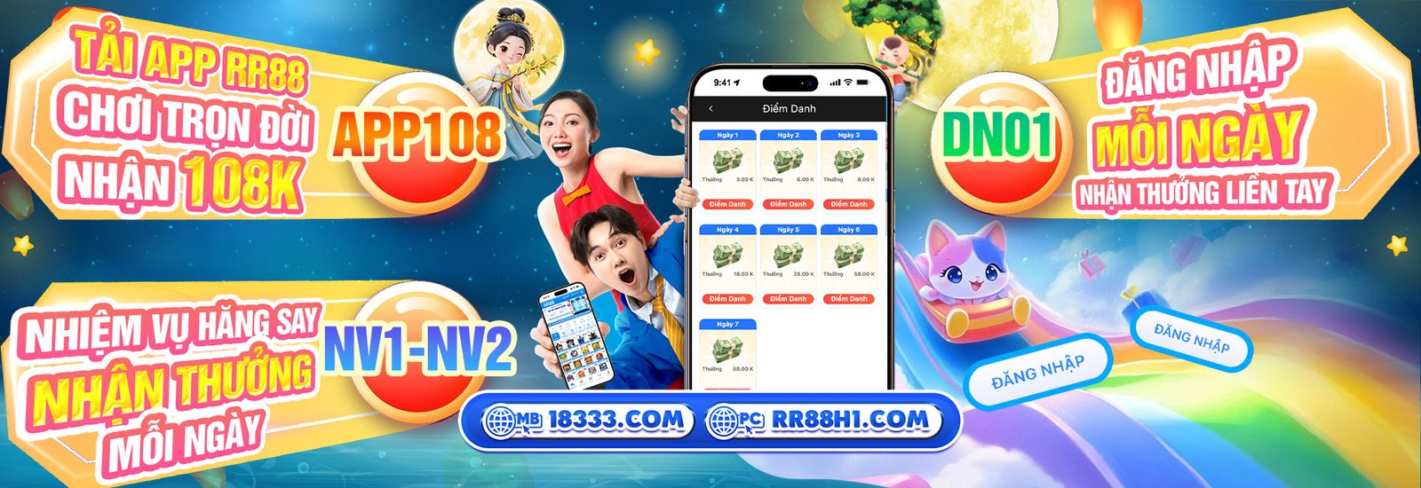 Banner tân thủ 58K