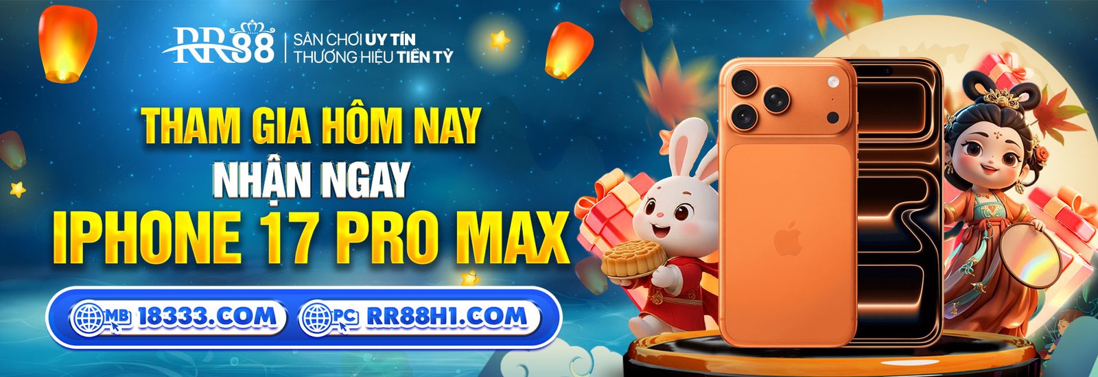 Banner khuyến mãi RR88